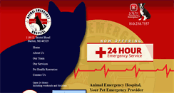 Desktop Screenshot of animalemergencyhospital.net